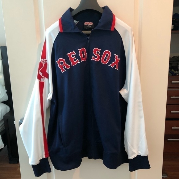 MLB Stiches Red Sox Jacket - Picture 1 of 11
